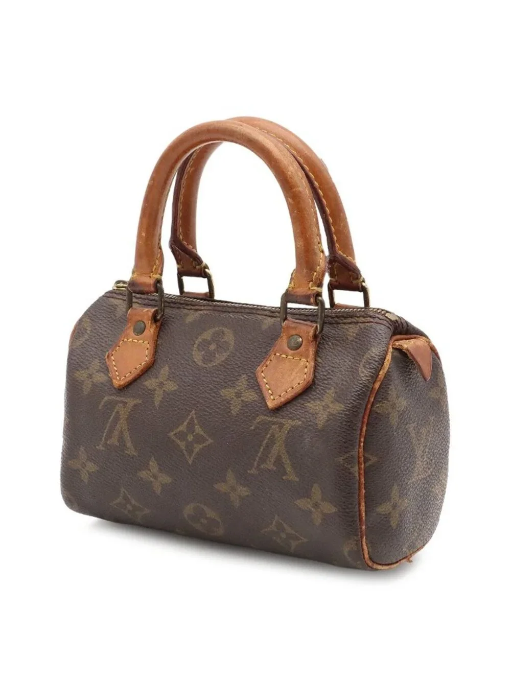Louis Vuitton Monogram Mini Speedy Mini Bag Pouch Case